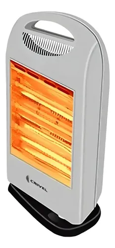 Estufa Halógena Crivel H3ost 1400w Oscilante Protección Blanco