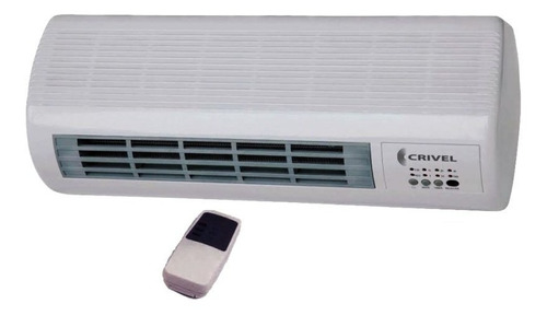Caloventor Crivel Cvp-15 2000w Blanco Control Remoto Y Temporizador