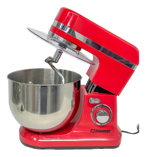 Batidora Planetaria De Pie Steel Home Bp2000 Roja 12l 2000w Rojo