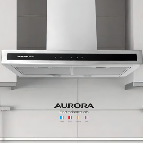 Campana De Pared Con Salida Aurora Senge 5360lt Acero
