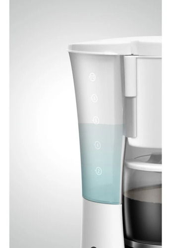 Cafetera De Filtro Atma Ca8133p 1.25l Blanca 850watts 909663 Blanco