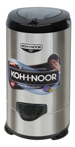 Secarropas Koh-i-noor A-655 Centrífugo 5.5kg Acero Inoxidable 2800rpm