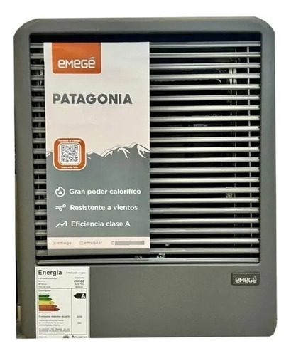 Calefactor Emege Ce9150sce Patagonia 5000 S/salida Multigas Color Gris