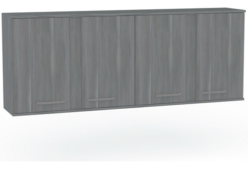 Alacena Cocina Premium Reforzada 160 X 62 Cm Colores S Color Blanco