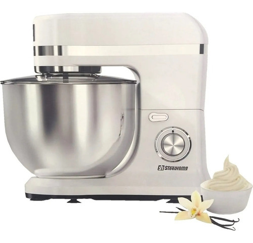 Batidora Planetaria Steel Home Bp2000 2000w 12l Desmontable Blanca Blanco