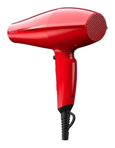 Secador De Pelo Ga.ma Italy Brilliant Ceramic Ion Rojo