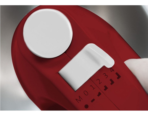 Batidora De Mano Peabody Pe-hma550r 300w 4 Velocidades Turbo Color Rojo 50hz/60hz