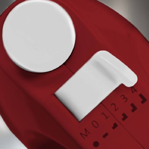 Batidora De Mano Peabody Pe-hma550r 300w 4 Velocidades Turbo Color Rojo 50hz/60hz