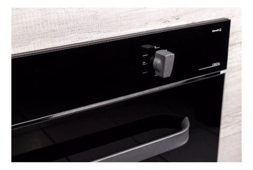 Horno Independiente Morelli Cristal 600 Gas C/grill/display Negro