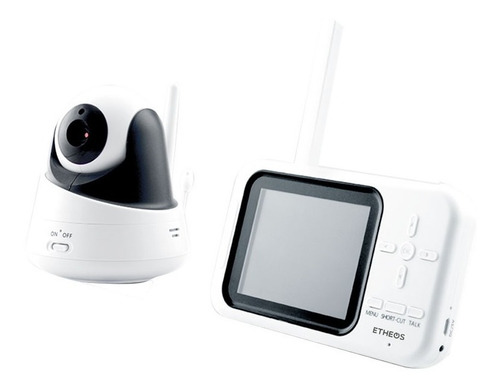 Camara Etheos Bbmt300m Baby Monitor 3.5 Zoom 2x 350° 90°