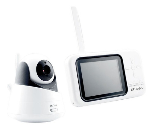 Camara Etheos Bbmt300m Baby Monitor 3.5 Zoom 2x 350° 90°