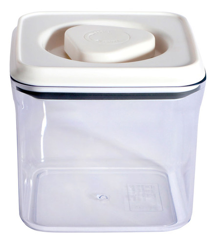 Set X4 Frasco Cocina Vonne 800ml Silicona Y Ps Hermetico Beige