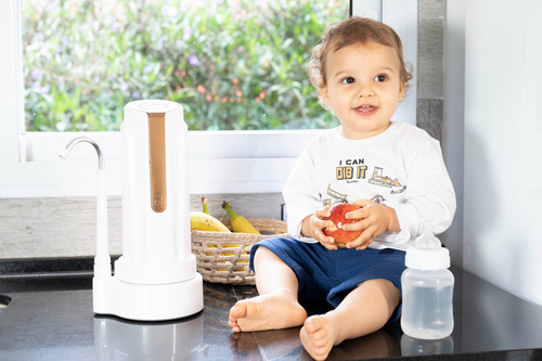 Dvigi Aqua Plus Oro Purificador De Agua De Sobre Mesada Oro
