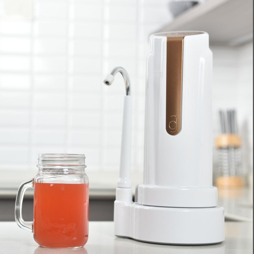 Dvigi Aqua Plus Oro Purificador De Agua De Sobre Mesada Oro