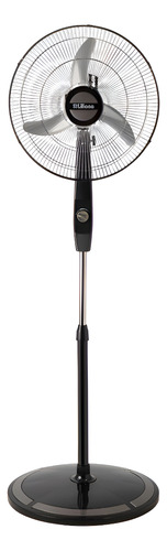 Ventilador Pie 18 Liliana Vvpc18m Parrilla Cromada 75w/3vel 45.72 Cm Negro Plateado Metal 3