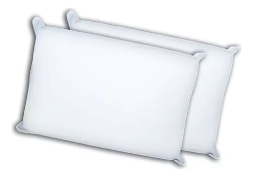 Combo X2 Almohada King-house 60x40 Viscoelastica Relax Blanco