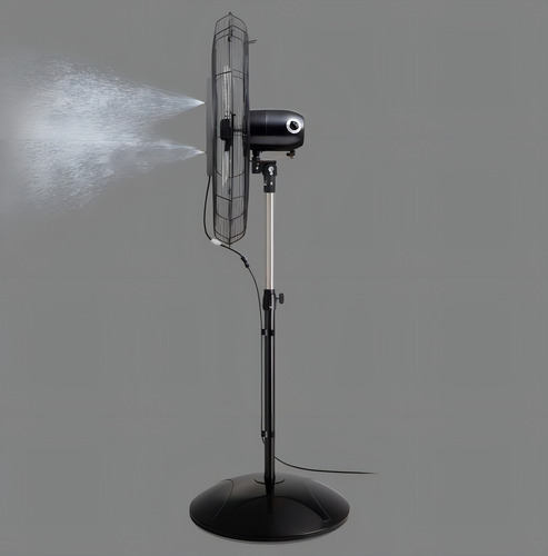 Ventilador De Pie Industrial Liliana 32 3 Vel 280w Vpi32cb