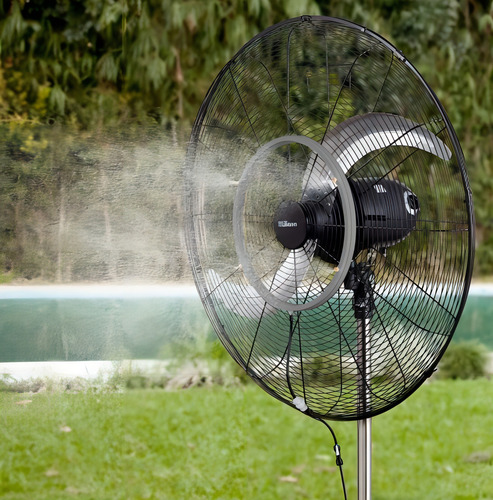 Ventilador De Pie Industrial Liliana 32 3 Vel 280w Vpi32cb