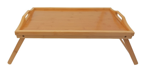 Bandeja Cama Con Patas De Bambú Marca Vonne Modelo Ccn096