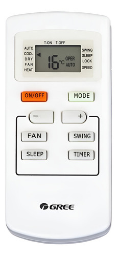 Aire Acondicionado Ventana Gree Solo Frio 2750 Frigorias Color Blanco