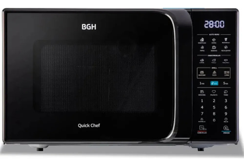Microondas Eco Negro Digital 23 Litros B223dn20i Bgh