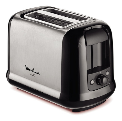 Tostadora Moulinex Súbito 3 Inox 7 Niveles 2 Ranuras Color Acero Inoxidable