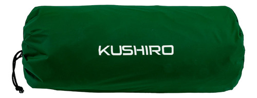 Colchoneta Camping Ultraliviana Con Almohada C/inflador Verde