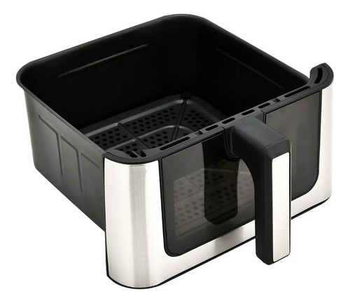 Air Fryer Freidora De Aire 8 Litros Vonne Cocina 1500w Negro Y Plata