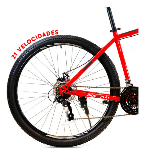 Bicicleta Mtb Bemba R29tm/l Roja - Gravity Rojo