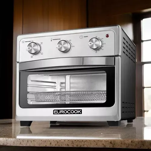 Horno Electrico C/freidora Eurocook Ec-fo16 16 Lts 1500w Ino Inoxidable