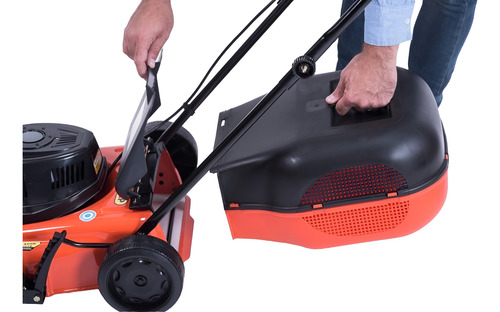 Cortadora Cesped Dibra 1.0 Hp C/bolsa R45e 1600w C/reg. 6 Po Naranja/negro