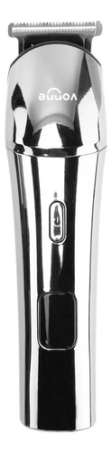 Maquina Afeitadora Cortadora De Pelo Trimmer Barba Grooming Gris