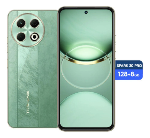 Tecno Mobile Spark 30 Pro Dual Sim 128gb Y 8gb De Ram Color Verde