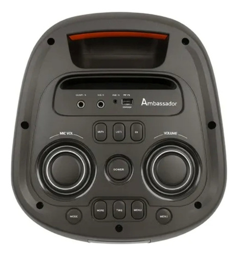 Parlante Inalambrico Bluetooth Ambassador 40w Negro