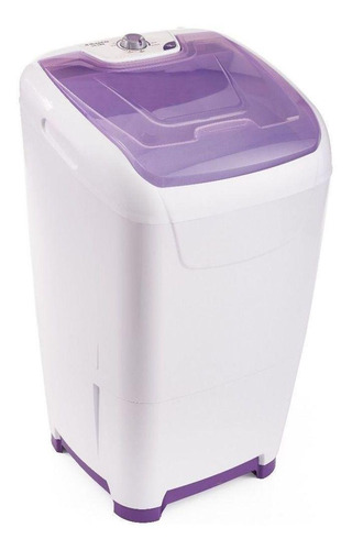 Lavarropa Columbia Lsc10000 10 Kg 7 Prog C/sup S/bomba Desag Blanco/lila