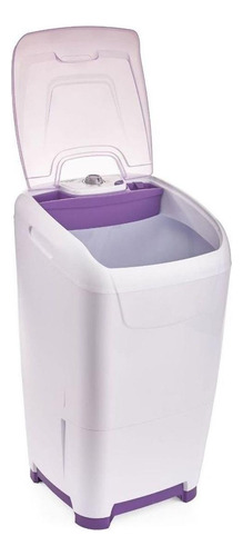 Lavarropa Columbia Lsc10000 10 Kg 7 Prog C/sup S/bomba Desag Blanco/lila