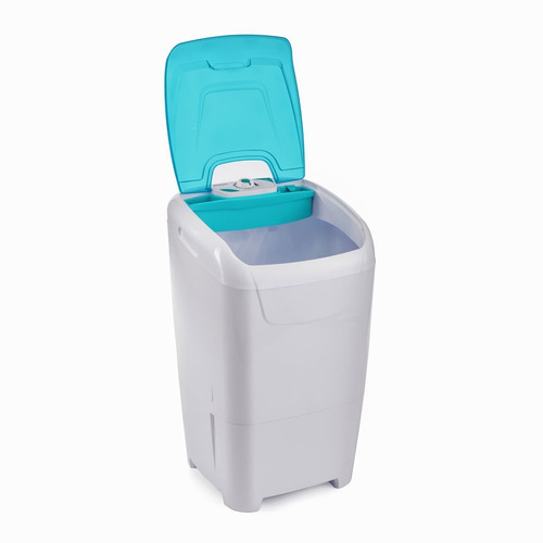 Lavarropas Semiautomático Columbia 7kg Lsc7000 Color Blanco/celeste