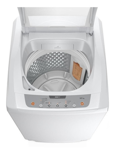 Lavarropa Gafa Digi Fit 6.5kg 760rpm Carga Superior Blanco