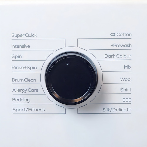 Lavarropas Enova Carga Frontal 6 Kg Color Blanco Blanco