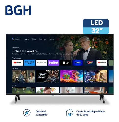Smart Tv Led Hd 32 Bgh Android B3225s5a