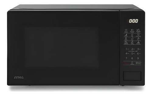 Microondas Digital Atma 20 Litros Negro 700w