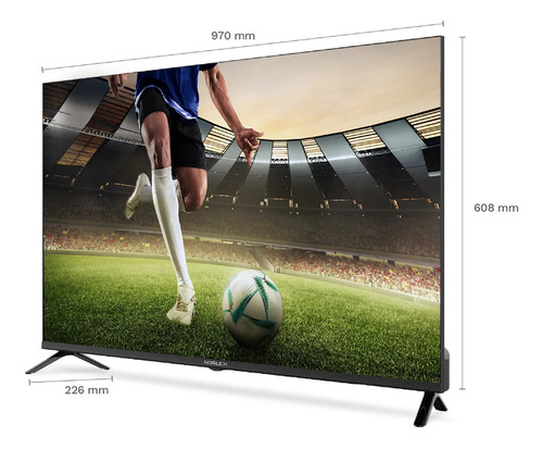 Televisor Smarttv Noblex Roku 43 Pulgadas Led Full Hd Fhd