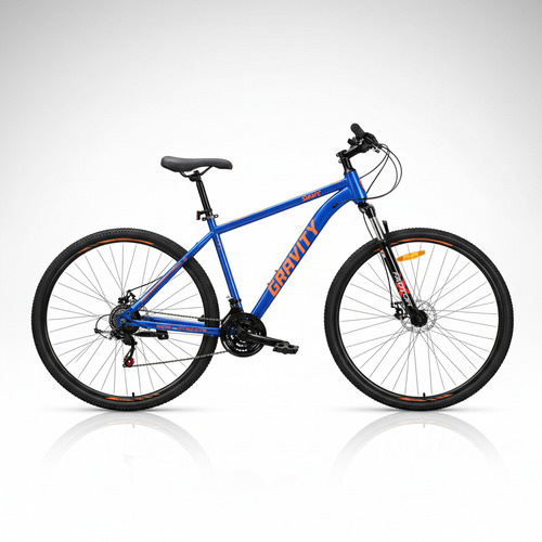 Bicicleta Mtb Gravity Dank Acero Talle M/l Rodado 29 Azul 19  