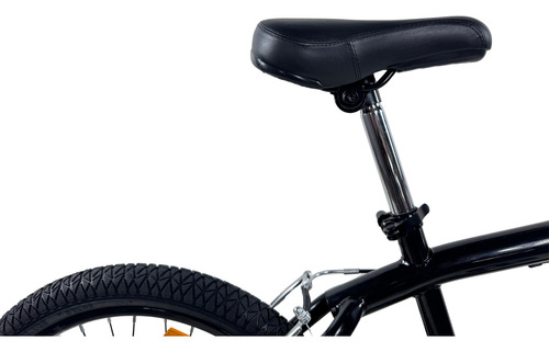 Bicicleta Bmx Rodado 20 Avelino Kids Negra Negro 20  