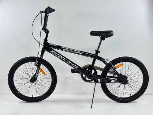 Bicicleta Bmx Rodado 20 Avelino Kids Negra Negro 20  