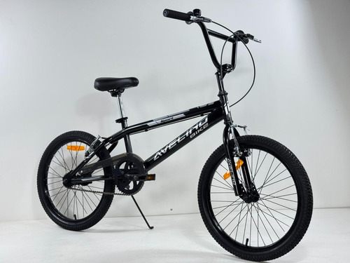 Bicicleta Bmx Rodado 20 Avelino Kids Negra Negro 20  