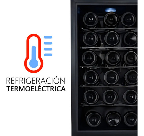 Vonee Cava De Vinos 18 Botellas Termoeléctrica 70 W
