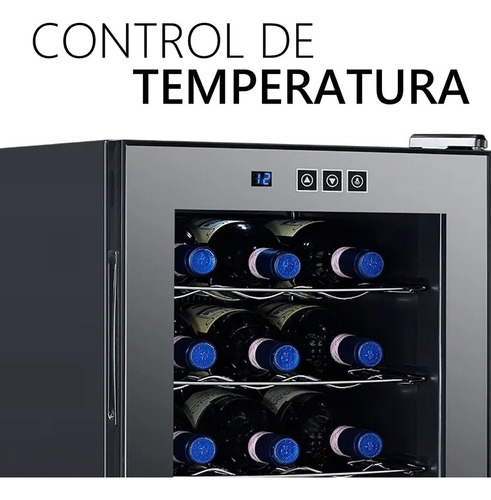 Vonee Cava De Vinos 18 Botellas Termoeléctrica 70 W