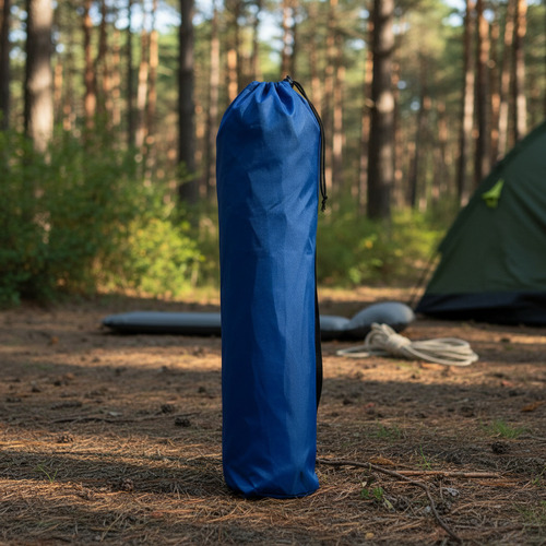 Sillon Director Steelhome Plegable Con Apoya Vasos Azul Azul