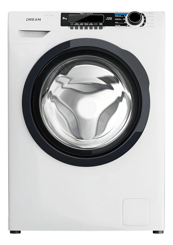 Lavarropas Automático Drean 8kg 1400rpm Inverter Blanco A+++ Blanco